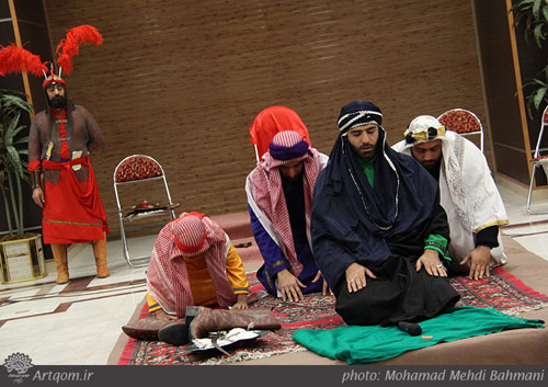 تعزیه مسلم ابن عقیل در شب‌های تعزیه به روی صحنه رفت.