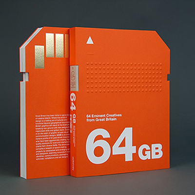 طراحی کتاب - کتاب کارت حافظه‌ای