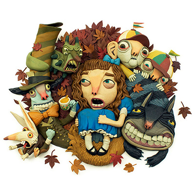 منتخبی از مجسمه و تصویرسازی های جیانلوکا ماروتی هنرمند ایتالیایی