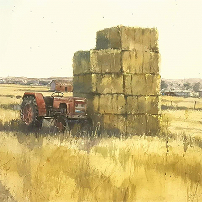 منتخبی از نقاشی آبرنگ های پابلو روبن لوپز هنرمند اسپانیایی