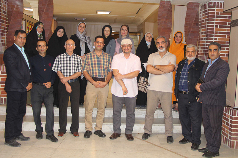 محفل نگارگران مازندران در حوزه هنری برگزار شد