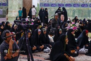 عرض ارادت بانوان شاعر به حضرت معصومه (س)