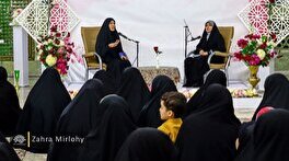 عرض ارادت بانوان شاعر به حضرت معصومه (س)