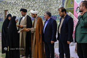 عرض ارادت بانوان شاعر به حضرت معصومه (س)