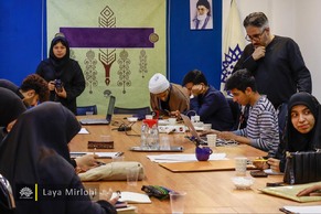 برگزاری کارگاه گرافیک شهید جمهور در قم