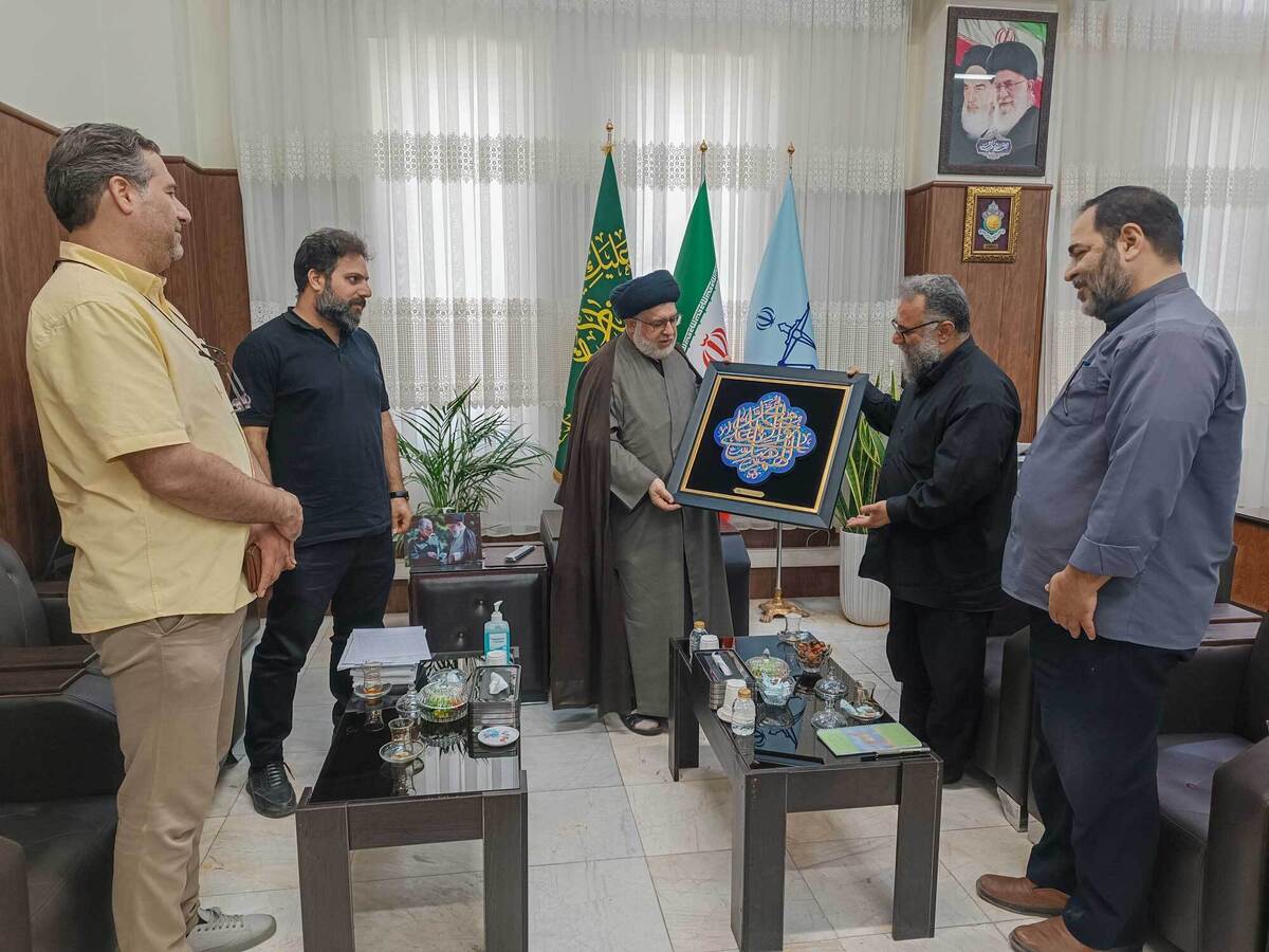 نشست مشترک رئیس حوزه هنری استان قم و مدیرکل دادگستری استان قم