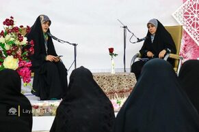 عرض ارادت بانوان شاعر به حضرت معصومه (س)