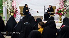 عرض ارادت بانوان شاعر به حضرت معصومه (س)